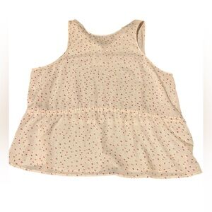 Worthingon XL Sleeveless White Blouse